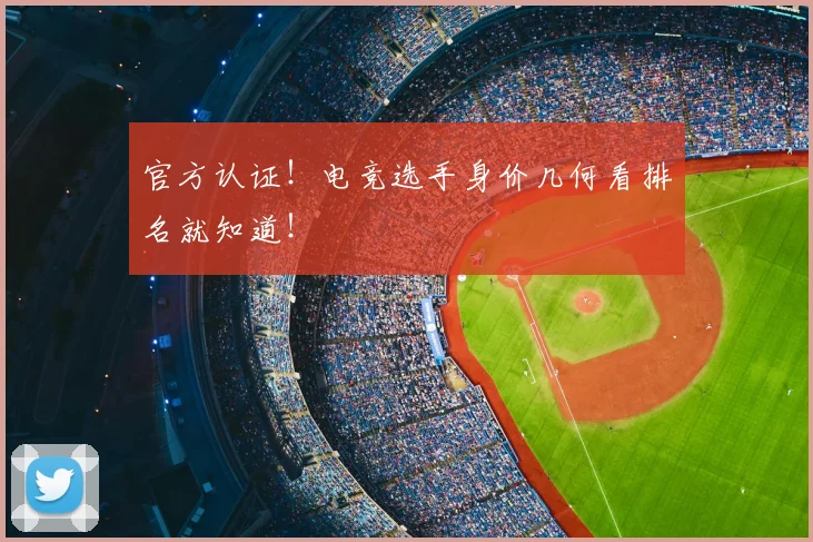 官方认证！电竞选手身价几何看排名就知道！