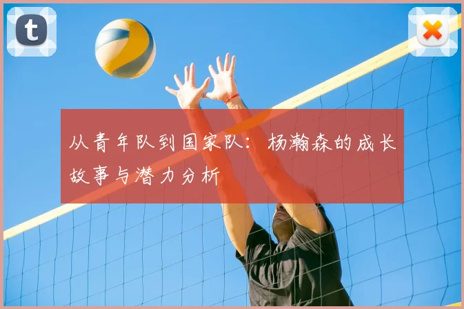 从青年队到国家队：杨瀚森的成长故事与潜力分析