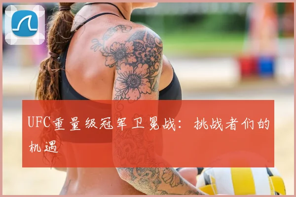 UFC重量级冠军卫冕战：挑战者们的机遇