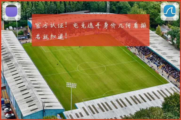 官方认证！电竞选手身价几何看排名就知道！